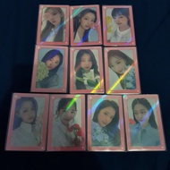 WTS IZ*ONE ONE, THE STORY SPECIAL TRADING PHOTOCARD FLOWER VERSION SAKURA HYEWON YENA CHAEYEON MINJU