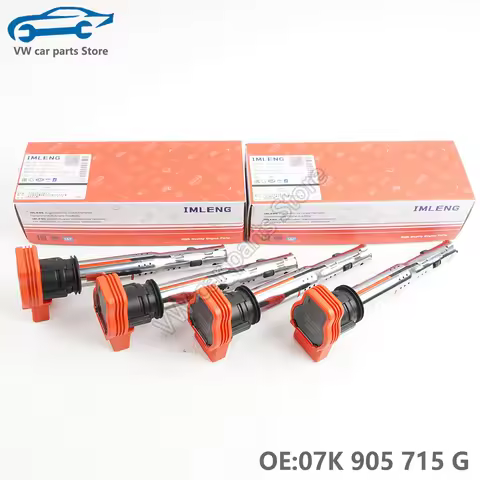 06E905115 1Pieces Ignition Coil For Audi A4 A5 A6 A7 A8 Q5 Q7 R8 For Jetta Golf GTI Tiguan Sciricco 