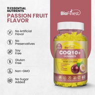 Biofinest COQ10+ Gummies – CoQ10 Astaxanthin -3 PQQ Cellular Energy Heart Antioxidant 60ct