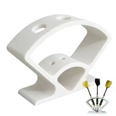 Dart Holder Stand for Desktop Vertical darts rack can Capacity hold 3 Darts display bracket for Shel