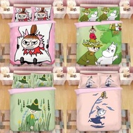 姆明家族 姆明 Moomin 公仔 裝飾 啊美 床單套裝 床笠 床上用品 家居 實用 日用品 枕頭袋 枕套 被套 枕頭 亞美 阿美 史力奇 歌妮 little my 公仔 禮物 送禮 生日禮物 聖誕禮物 新年禮物