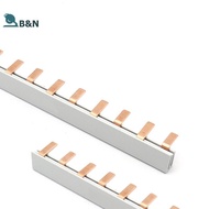 XeR 1/2P Pin Type Busbar Copper Bar Terminal Blo For MCB DZ47 Air Connector 63A Circuit Breaker Conn