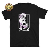 SasaShirt Kaos Waifu Halfton Anime T-Shirt