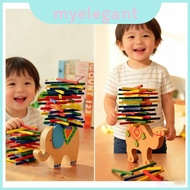 Wooden Toy Balance For Kids With Multicolor Wooden Beams For Brain Skills Motor And