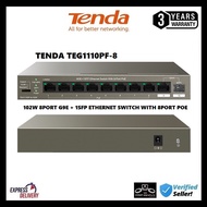 TEG1110PF-8 102W 8PORT G9E + 1SFP ETHERNET SWITCH WITH 8PORT POE