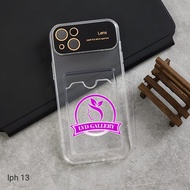 Clear Card Case Big Lens Card Slot Case Clear Iphone 13 Iphone 13 Pro Iphone 13 Pro Max