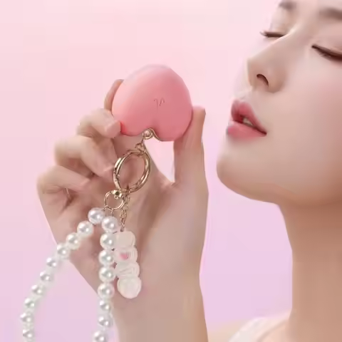 Discreet Heart Pendant Vibrator - Remote Control Egg for Women, Strong Vibrations with App Control, 