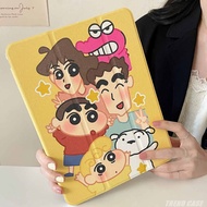 Cartoon Crayon Shin-chan For IPad 10 Protective Case 9th Generation Pro 2022 11 12.9 Mini 6 2021 10.2 Cover Anti Drop Air 3 4 Ipad 2021Magnetic Detachable Case