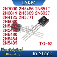 20/PCS New 2N7000 2N3819 2N4125 2N5060 2N5457 2N5458 2N5460 2N5484 2N5485 2N5486 2N5609 2N5771 2N602