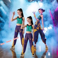 New arrival Demon Huntrix Zoey Costume for kids