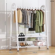 【特粗28管】奶油白晾衣架[Extra thick 28 tubes] Cream white clothes drying rack#特厚結實衣帽架Extra thick and sturdy co