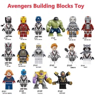 Minifigures Avengers Thanos Hulk Thor Hawkeye Building Blocks Toy