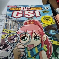 SKUAD ELIT JUNIOR CSI SIRI 3 MISI SELONGKAR MKSTERI - KOMIK MELAYU PRELOVED