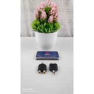 Connector y splitter 1 rca male to 2 rca female adapter