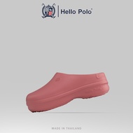 Hello Polo รองเท้าแตะ รองเท้าหัวโต ส้นหนา 3.5 ซม พื้นนุ่มมาก กันลื่น คลายเมื่อยเท้า รองเท้าแตะแฟชั่น