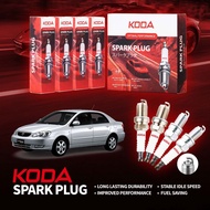 KODA Iridium Spark Plug Toyota Corolla Altis E120 ZZE121 1.6 3ZZ-FE 2000-2007 BKR5EIX-11 KD-02001 (1