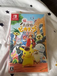 比卡超名偵探 switch game