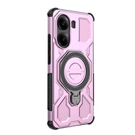 Magnetic Kickstand Case for Redmi Turbo 4 / Turbo4 Pro Compatible with Car Mount Super Shockproof Ca