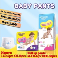 (Aikerrsu) Disposable Diapers Korean Baby Pull Up Pants Tape Diaper Korean