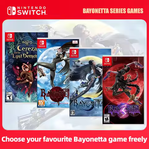 Bayonetta Series 1 2 3 Bayonetta - Cereza lost Demor - Nintendo Switch Game Deals Game Physical Card