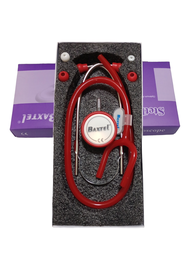 Baxtel Deluxe Stethoscope (Red)