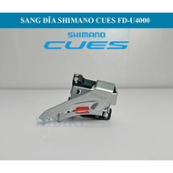 Shimano Cues U4000 2X9/10S Disc Shifter 2-Stage Bicycle Disc Shifter Front Derailleur