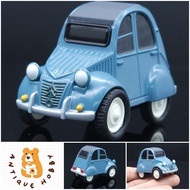KAIYODO CAPSULE-Q 1/64 Car Model: CITROEN 2CV No.2 <Collectible/Toy Car/Pull back>