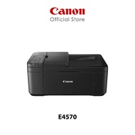 Canon PIXMA E4570 Inkjet Printer | A4, Ink Efficient, Auto Duplex Print, Scan, Copy, Fax, WiFi