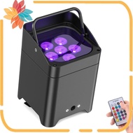 LED Par Spotlight Rechargeable with Remote Control APP  Party Light Stage Light for DJ Disco Bar KTV