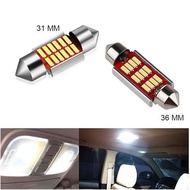 Lampu LED Plafon Kabin Cabin Feston 31mm 36mm 12 Titik Mata Mobil 31 36 mm Pintu Feeston Baca