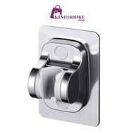 Kinghouse Shower Hanger Holder No Need To Drill Holes In The Wall Can Be Used In 5 Levels. Silver MA