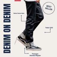 Selvedge Denim Accent Peding Jean Pants