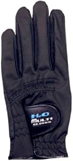 Lite B-164 Golf Gloves, H2O Multi, 8.7 inches (22 cm), Left Hand Use, Black/Black