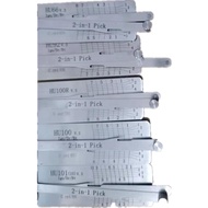 lishi 2 in 1 HU58 HU64 HU66 HU83 HU92 HU100 HU101 HU100R HY20 HY20R HON66 DAT17 TOY2 TOY40 TOY48 VA2