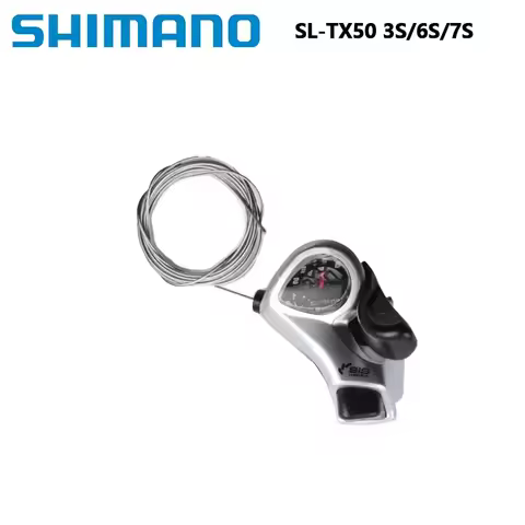 Shimano Tourney TX50 Thumb Shifter Gear Lever 3 6 7 Only One Side Speed MTB For Mountain Bike Thumb