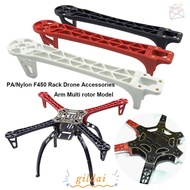 GILDAI Arm Multi Rotor Model Parts, PA/Nylon 22cm F450 Rack Drone Accessories,  3 Colors Replacement