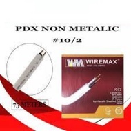 ♞,♘WIREMAX brand Pdx / Loomex Wire / Duplex Solid Wire / Dual Core Flat Wire 14/2 12/2 10/2