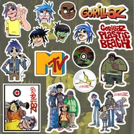 Gorillaz Anime Style Sticker Vinyl Glossy Pack Premium Waterproof Anti-fade Aesthetic Cool Laptop Tu