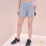 กางเกงวิ่งขาสั้น ที่ไม่สั้นมาก กางเกงออกกำลังกายผู้หญิง มีกระเป๋าข้าง ใส่มือถือได้ กางเกงกีฬา มีซับใ