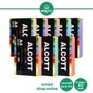 Alcott-Lcot Color Paper A4 Size Thickness 80 Gsm.