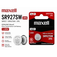 SR927SW (395) GENUINE Maxell Silver Oxide Battery 1.55V