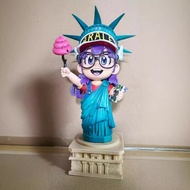 IQ Doctor Alalei Patung Liberty Model Figura Aksi Berbingkai