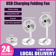 Mini Table Fan USB Charging Fan Desktop Home Office Portable Foldable Fan New Silent Mini Fan Kipas lipat