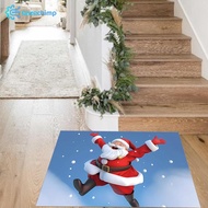 Gazechimp Runner Rug Santa Claus Area Rug Christmas Decoration Farmhouse Rug Christmas Rugs Christma