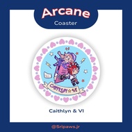 Arcane Coaster Caitlyn & Vi