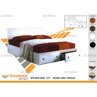 EUREKA 62 Queen/King Bed Frame / Katil Kayu Wood (Deliver &amp; Installation Klang Valley)
