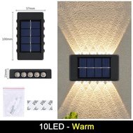 Solar wall lamp Outdoor garden lamp Outdoor waterproof wall lamp 太阳能壁灯