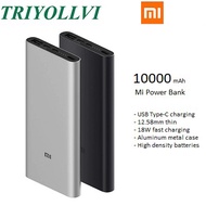 Xiaomi Power Bank 3 10000mAh Two-way Quick Charge Type C QC 3.0 Fast Charging USB-C Dual Input Dual 