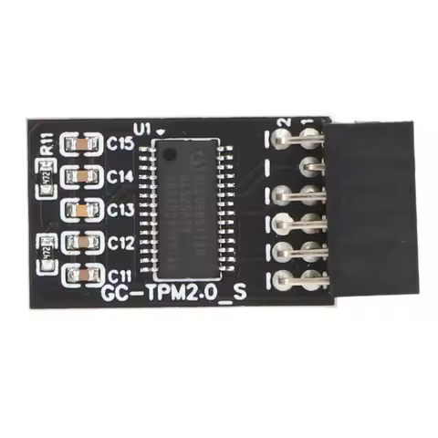 TPM Module Remote Card Security Module TPM 2.0 Module LPC SPI 12Pin Remote Card Encryption Security 