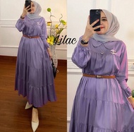 .. GAMIS RENDA SULTAN Gamis busui mordern lebaran kekinian // Gamis bahan katun rayon premium Gamis 